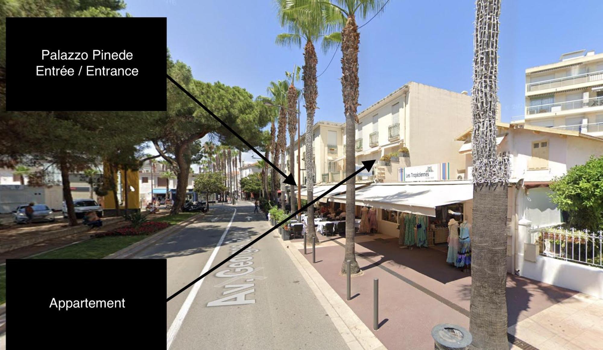Appartement Sur La Pinede A Juan Les Pins Antibes Exterior photo