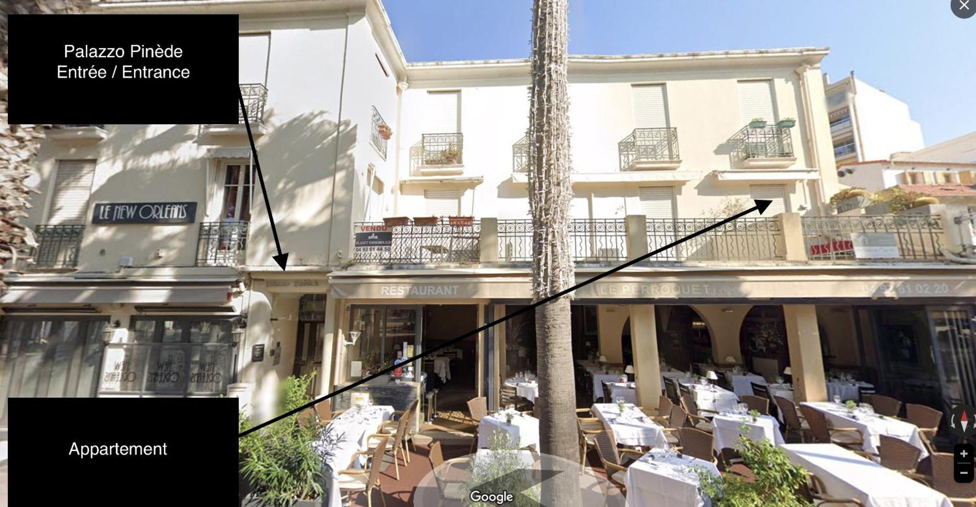 Appartement Sur La Pinede A Juan Les Pins Antibes Exterior photo